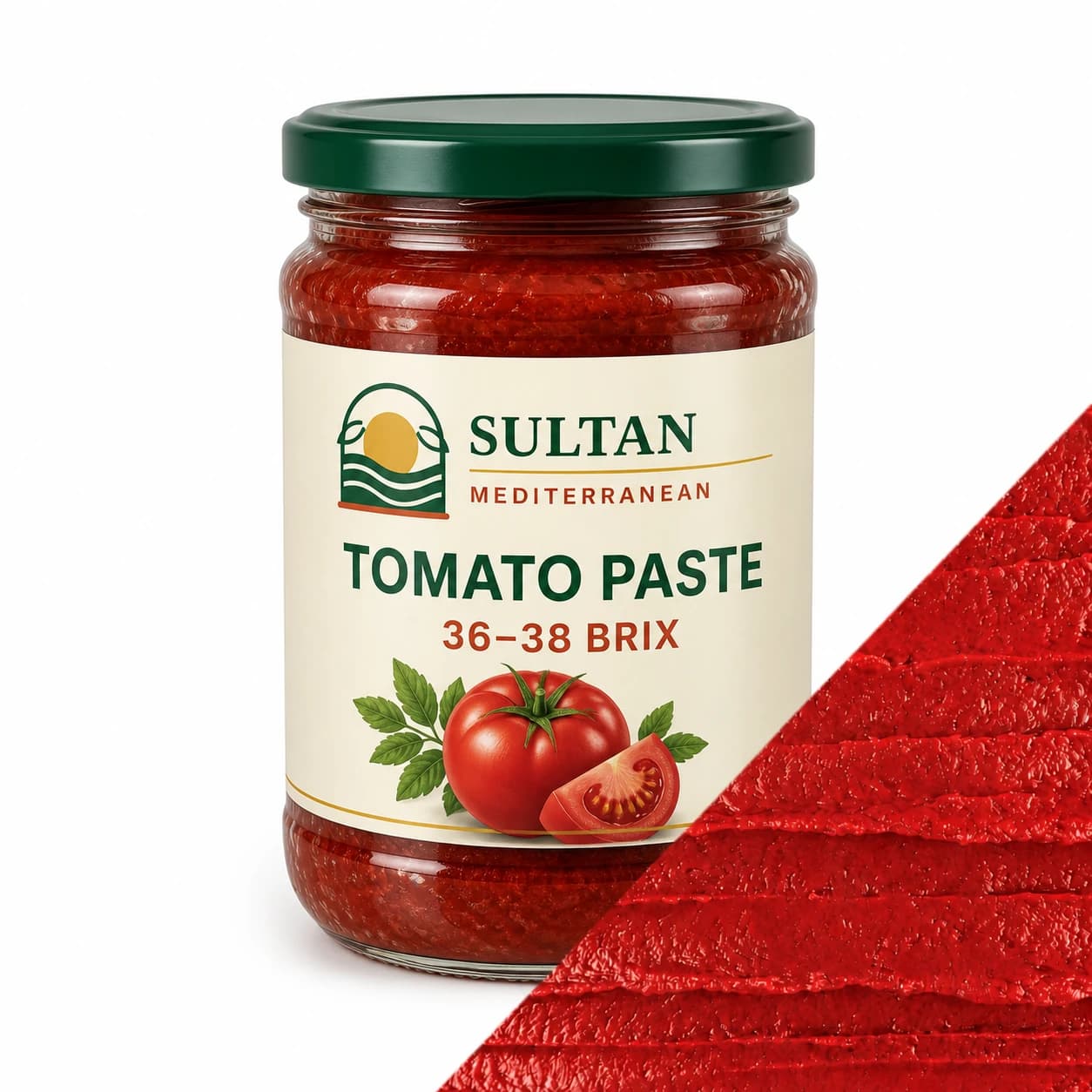 Tomato Paste Glass Jar